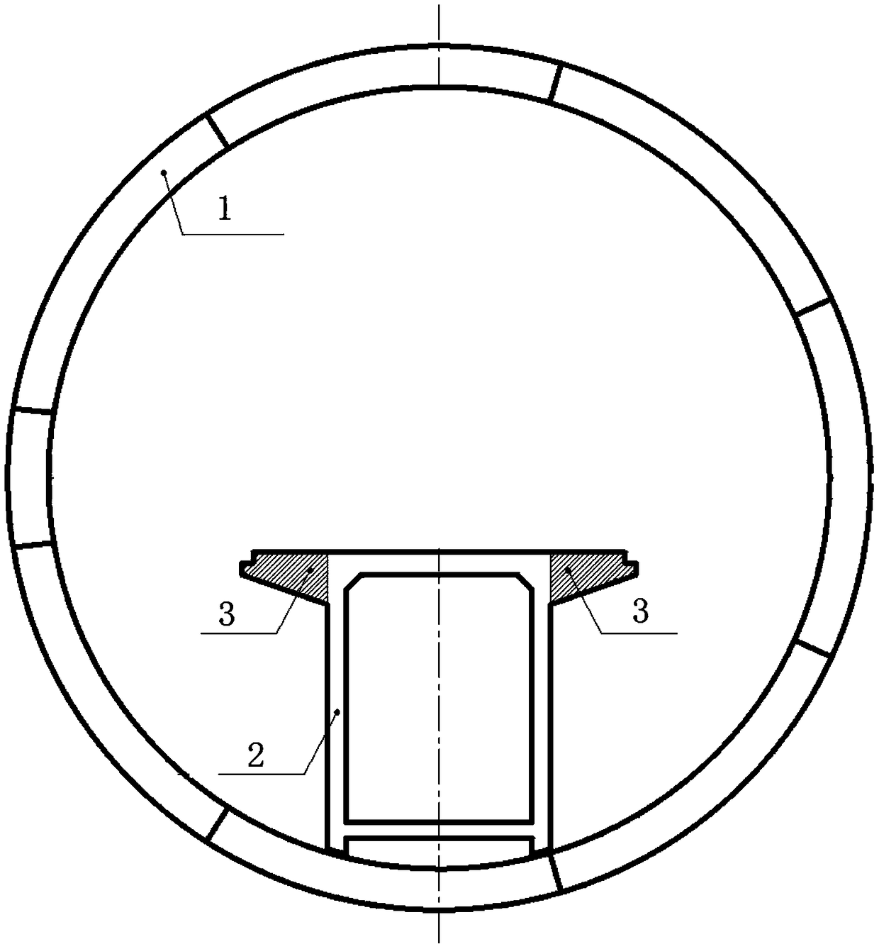 Prefabricated box culvert structure with widened top