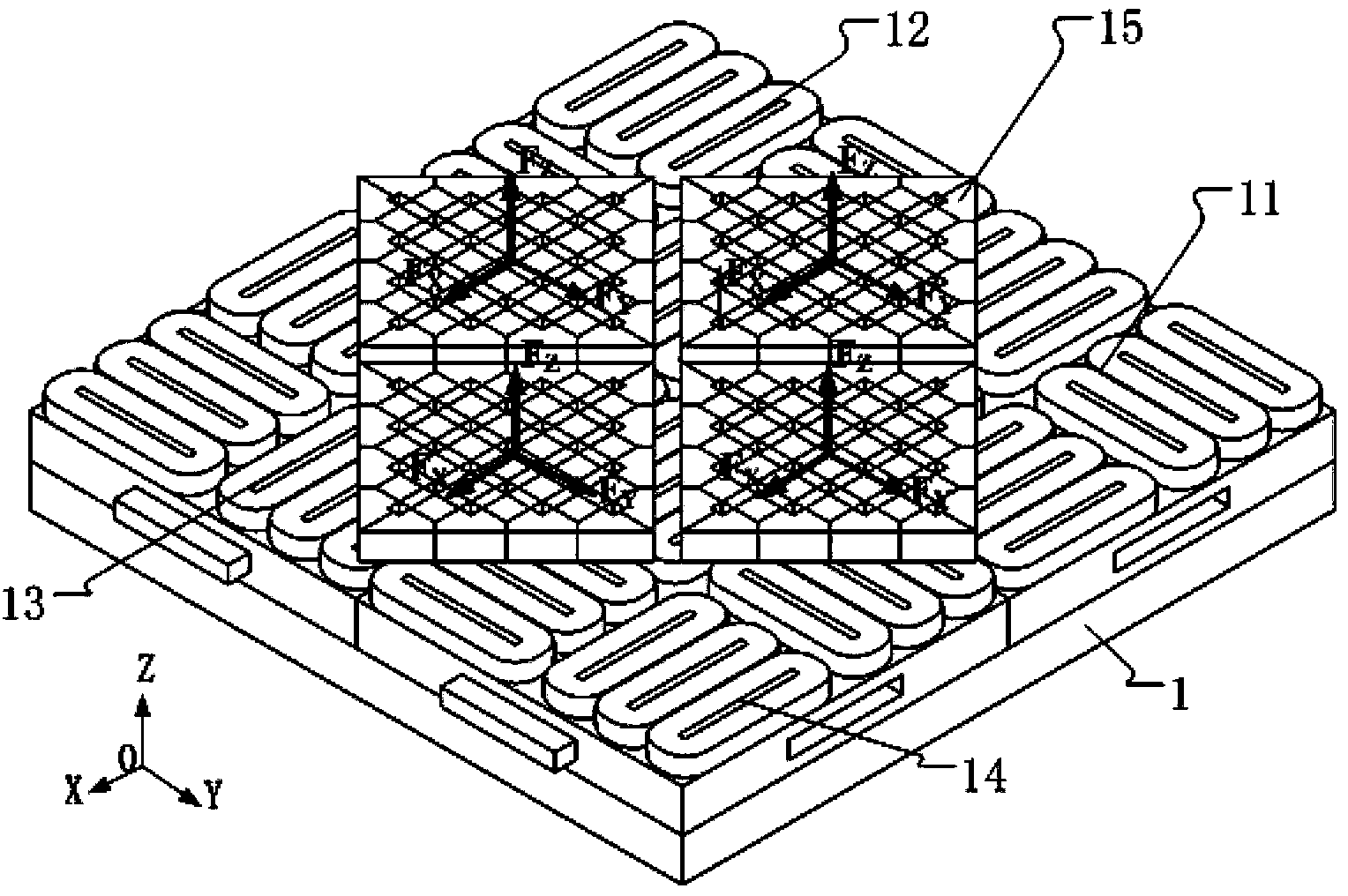 Modularization moving-iron type six-freedom-degree maglev motion platform