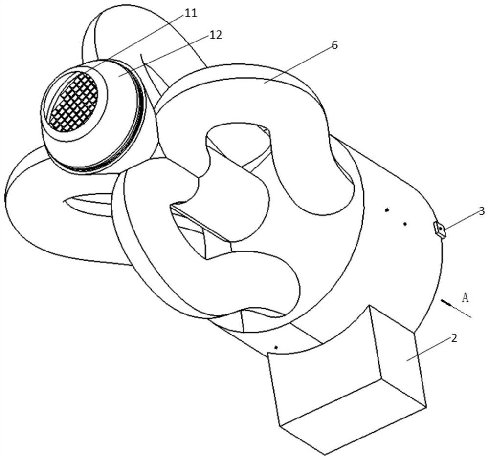 Vortex ring exciter based on pressure loss control