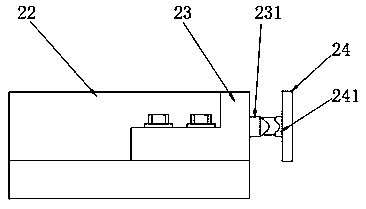 Bidirectional movable clamping plates of automobile welding robot