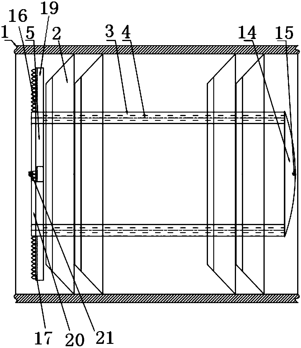 Pipeline cleaner with automatic blockage removal function