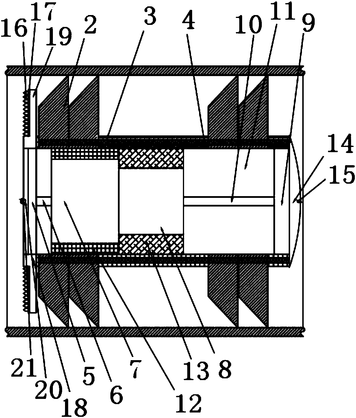 Pipeline cleaner with automatic blockage removal function