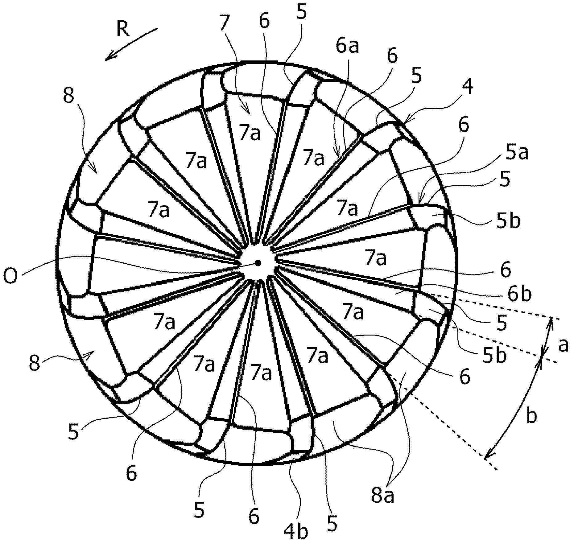 Multi-edge endmill