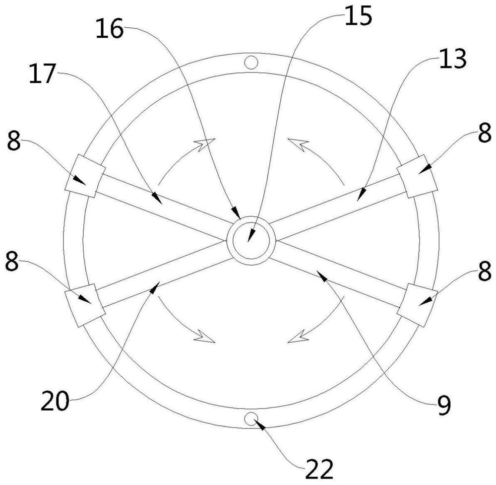 Petroleum coke calcining device for prebaked anode