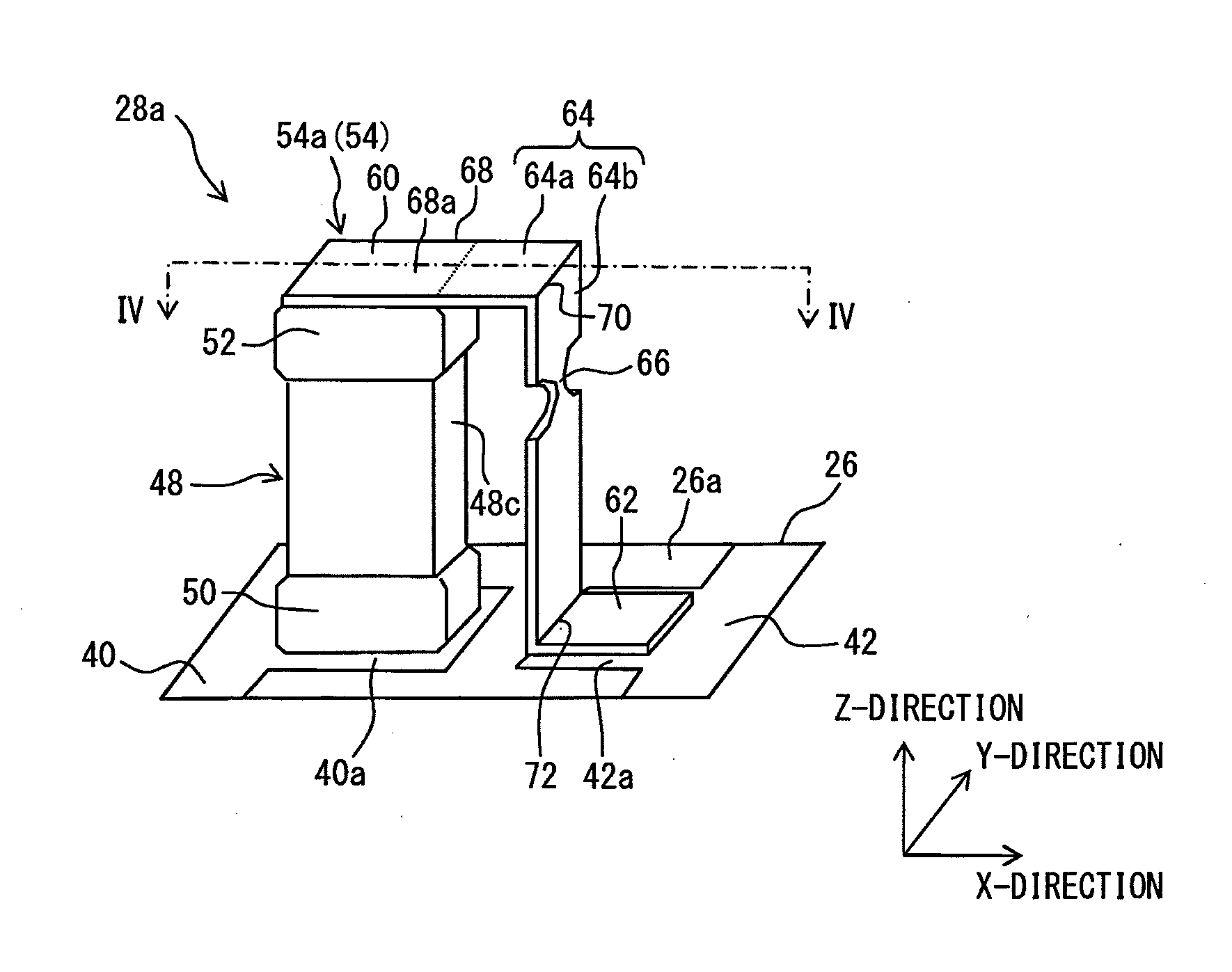 Electronic part and electronic control unit