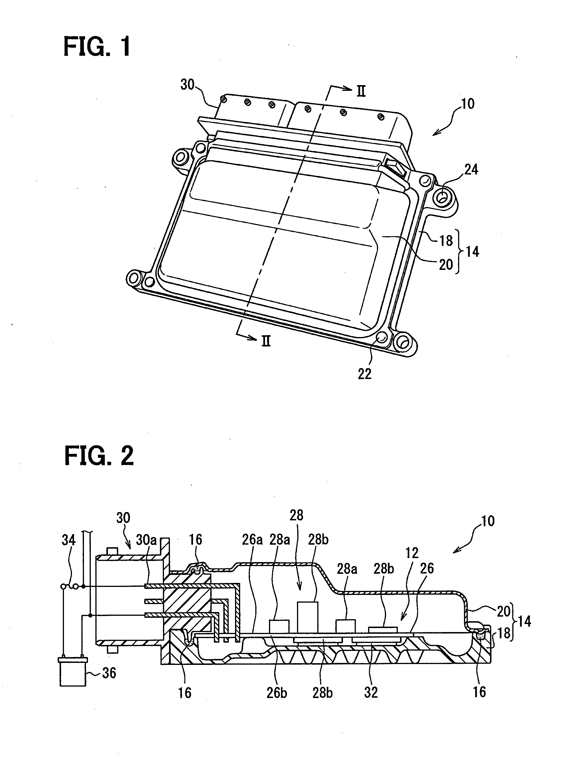 Electronic part and electronic control unit