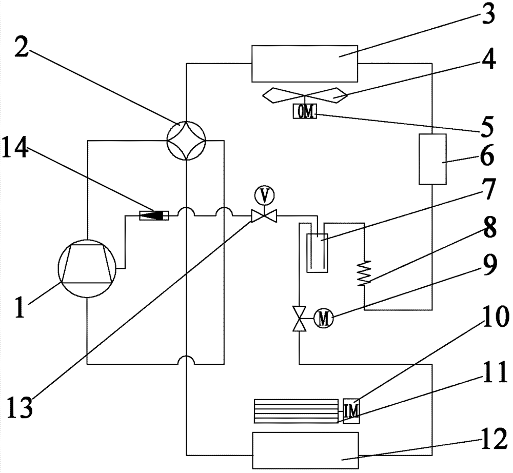 Heat pump type air conditioning device