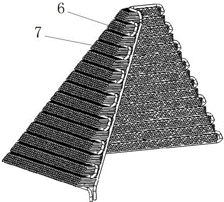 Finned solar heat pump evaporator device