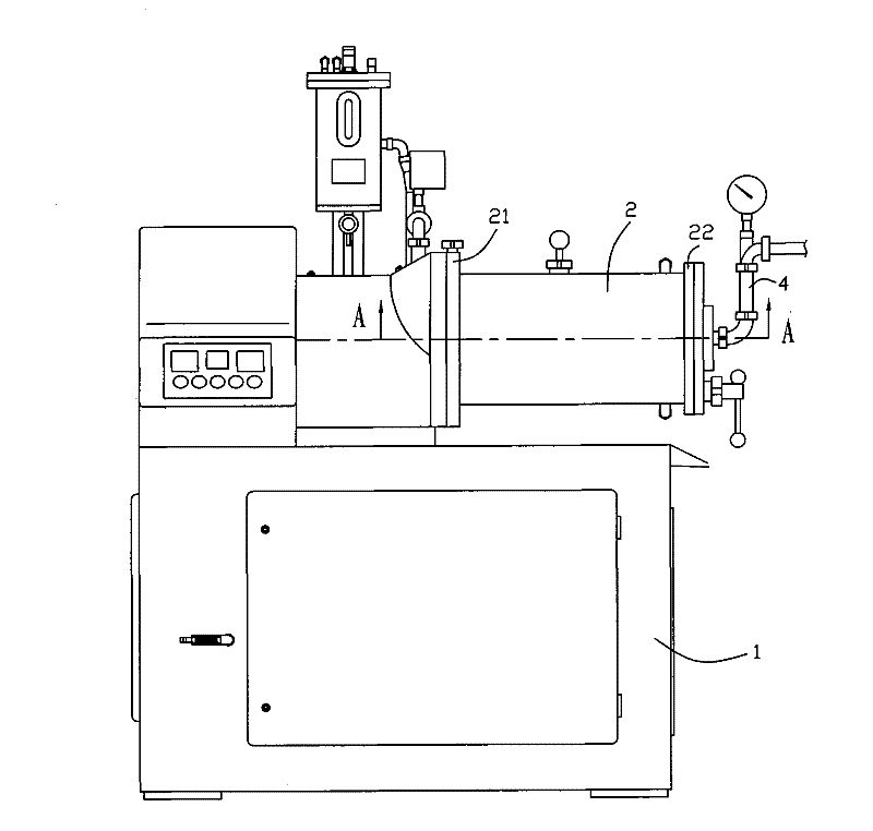 Nanoscale high-flow pin-type sand mill