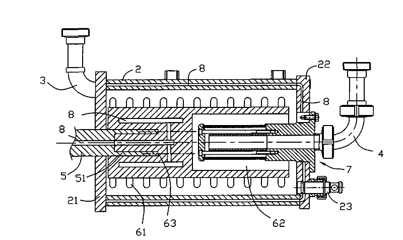 Nanoscale high-flow pin-type sand mill