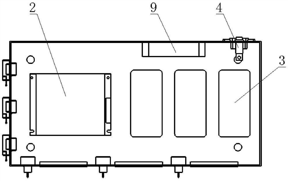 Device and method for measuring optical path loss of optical fiber gyroscope