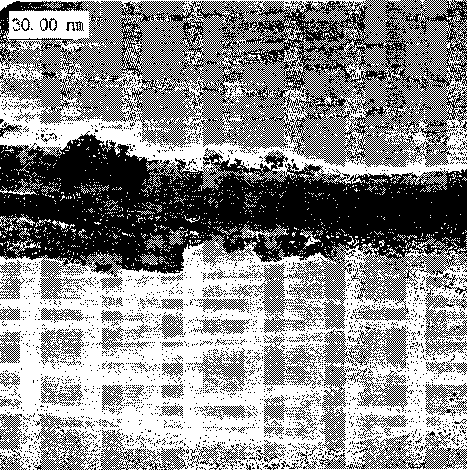 Magnetic particle-attapulgite composite nano material and preparation method by directly dissolving attapulgite in acid