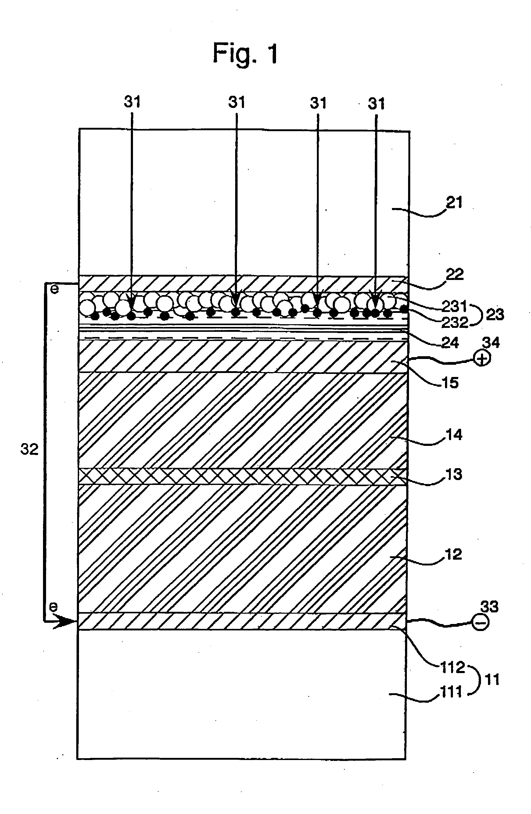 Photochargeable layered capacitor comprising photovoltaic electrode unit and layered capacitor unit