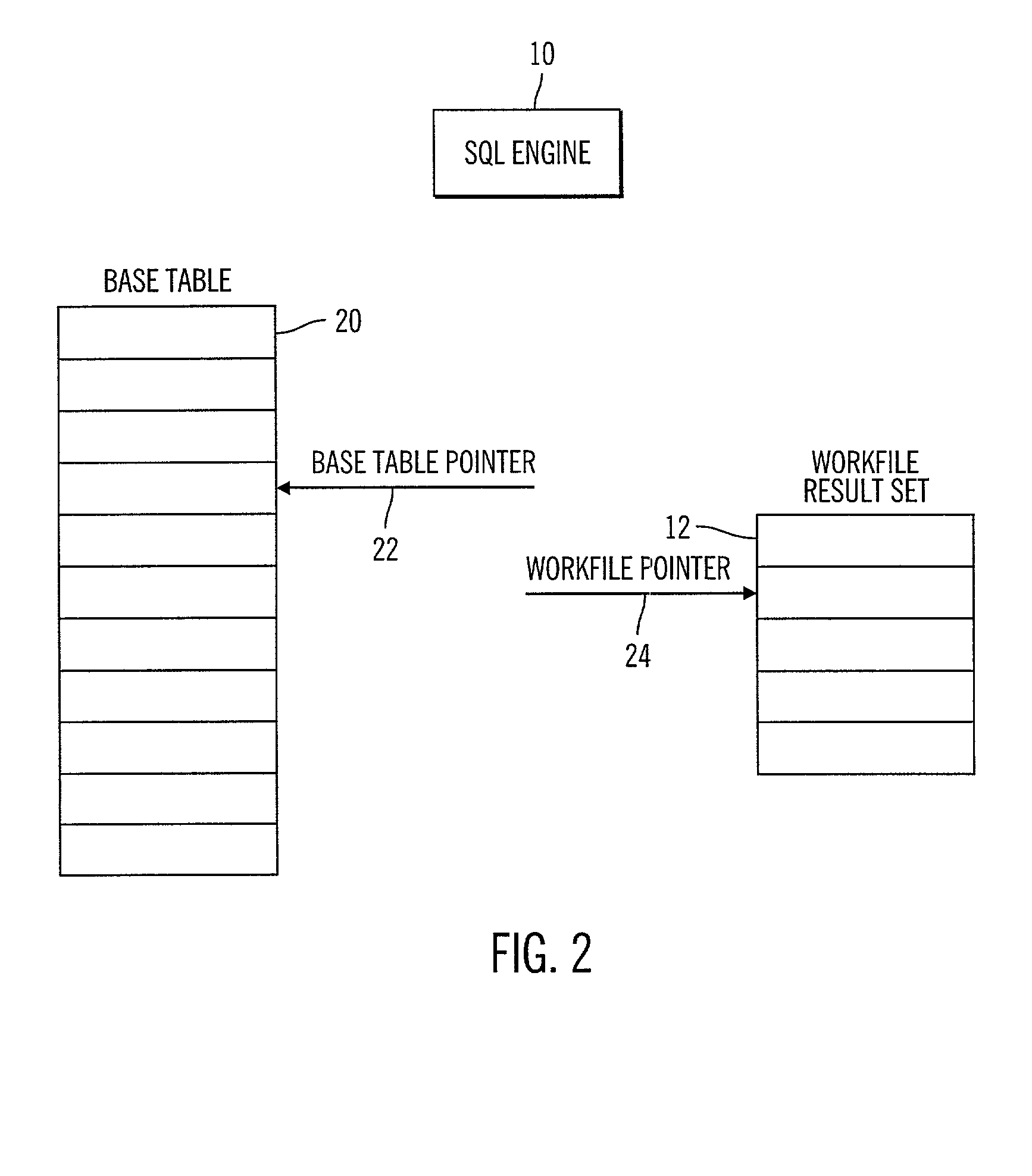 Method, system, and program for accessing rows in one or more tables satisfying a search criteria