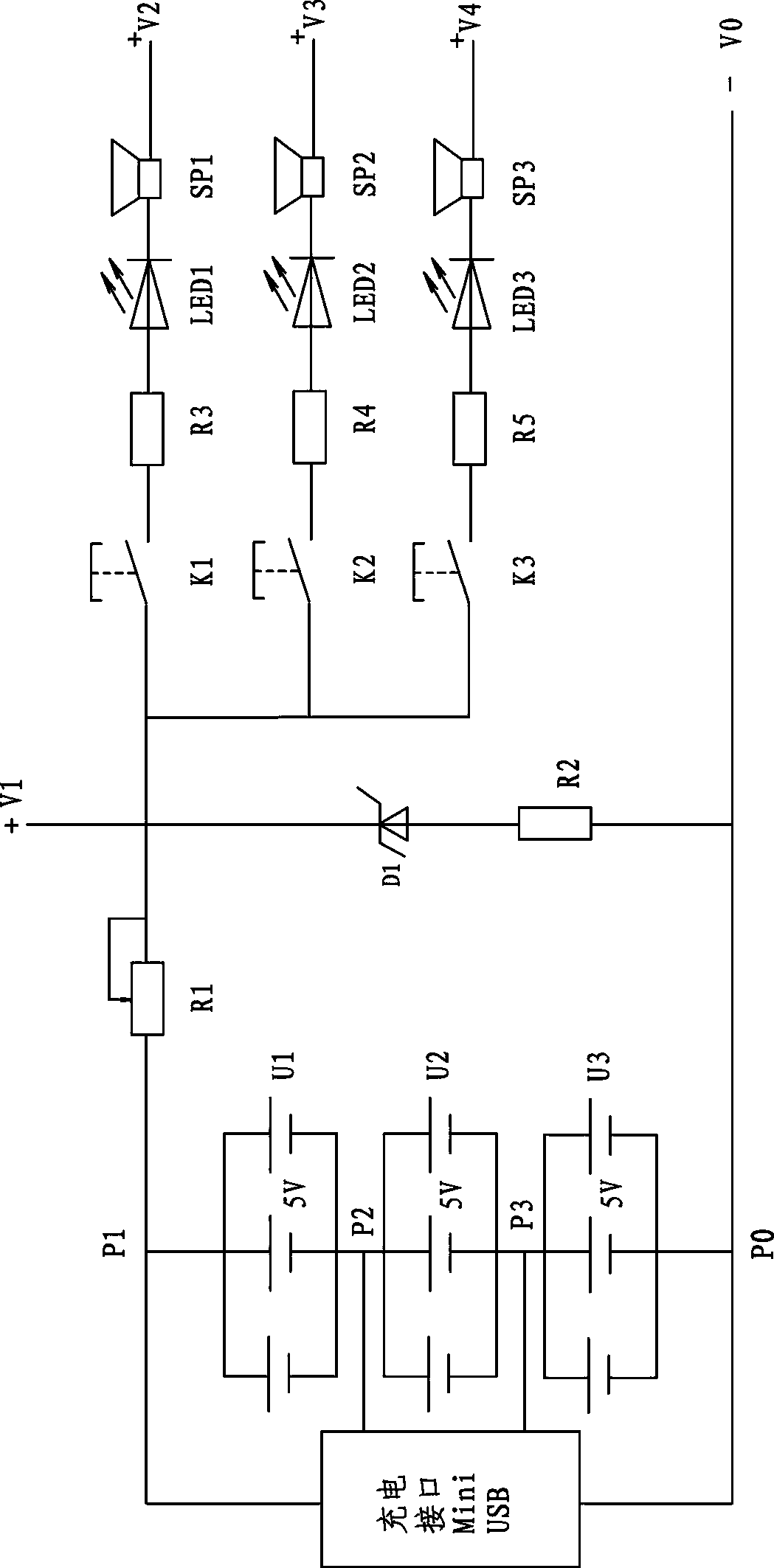 Direct-current low-voltage tester