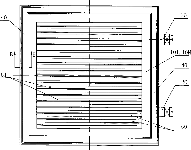 Hot stuffy processing device for steel slag