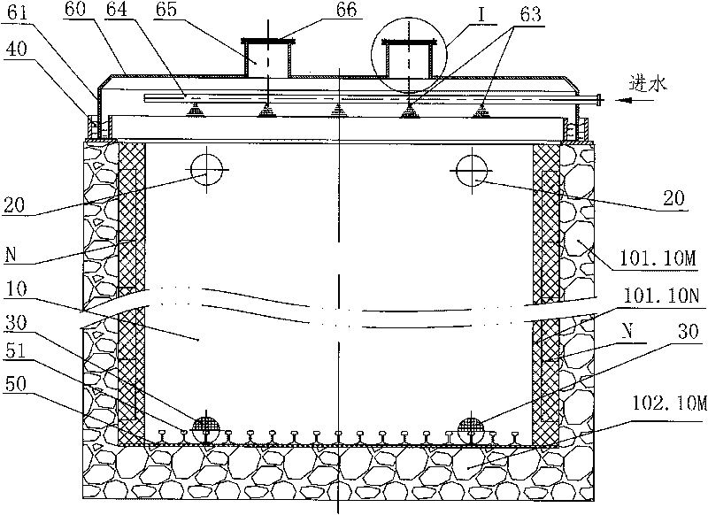 Hot stuffy processing device for steel slag