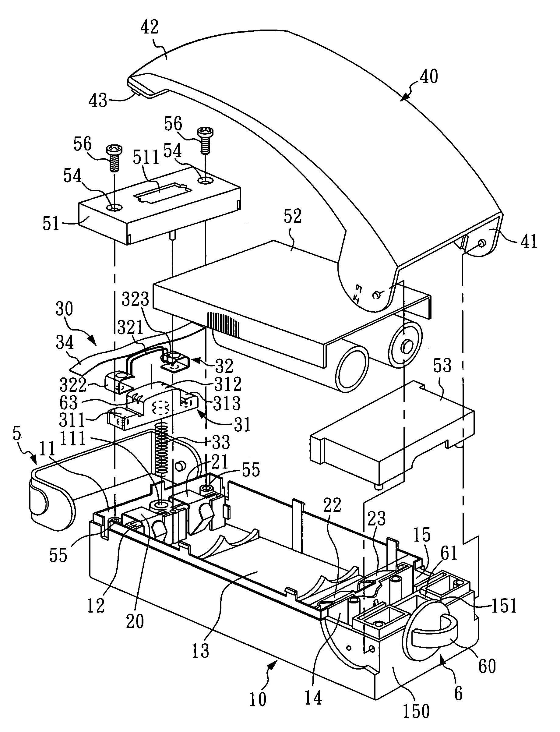 Sealing mechanism for hand-held electric sealer