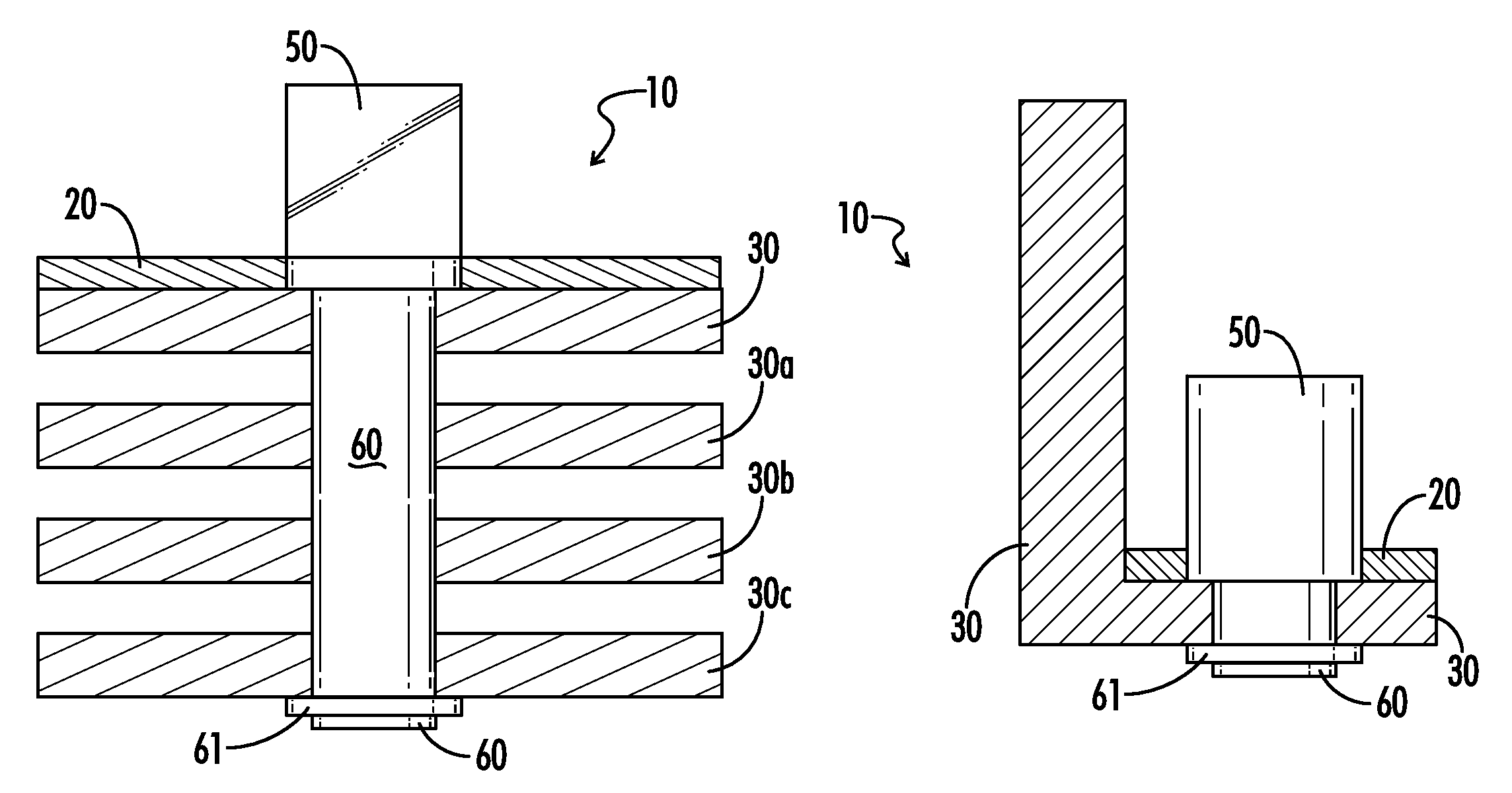 Heat spreading circuit assembly