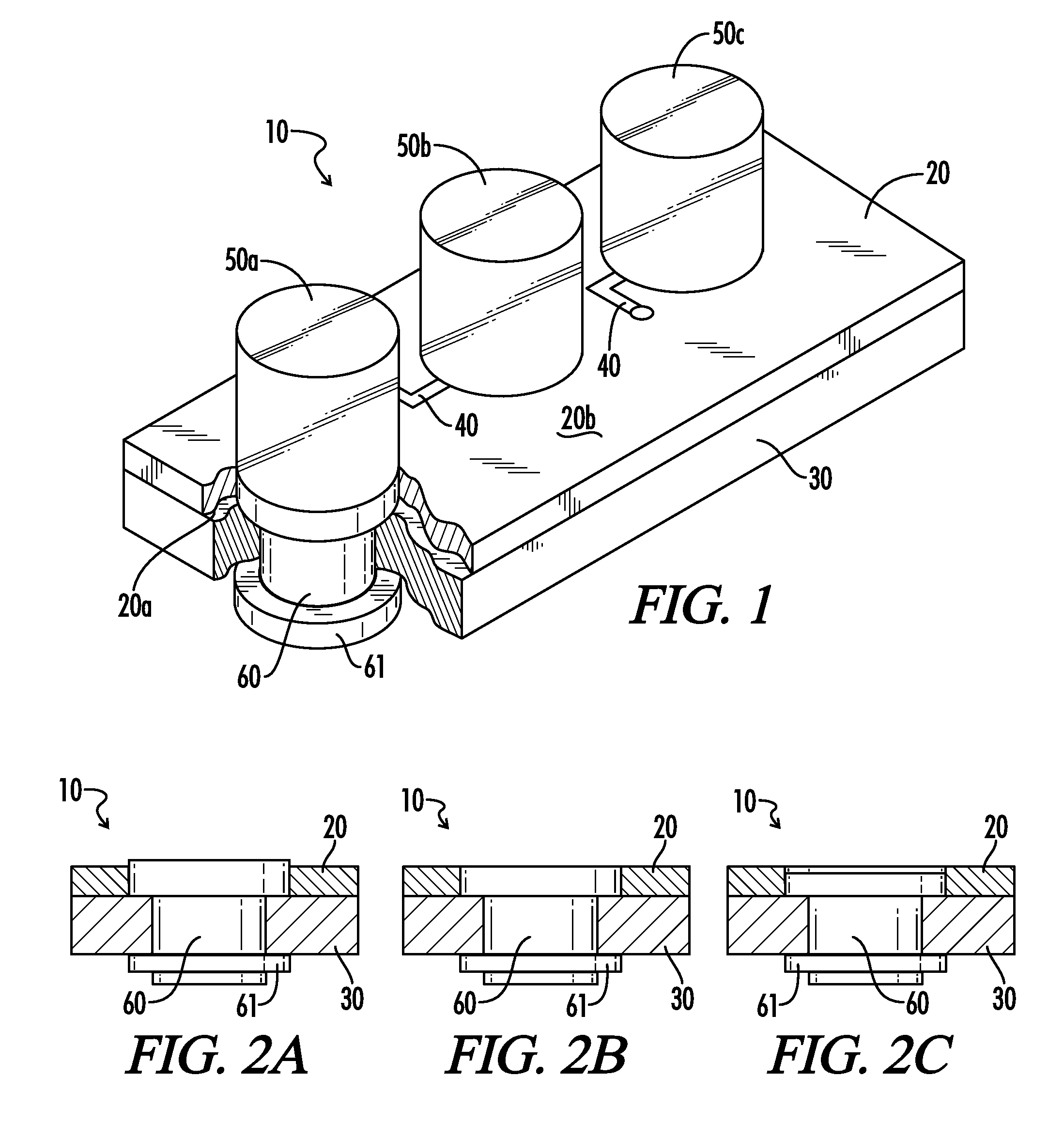 Heat spreading circuit assembly