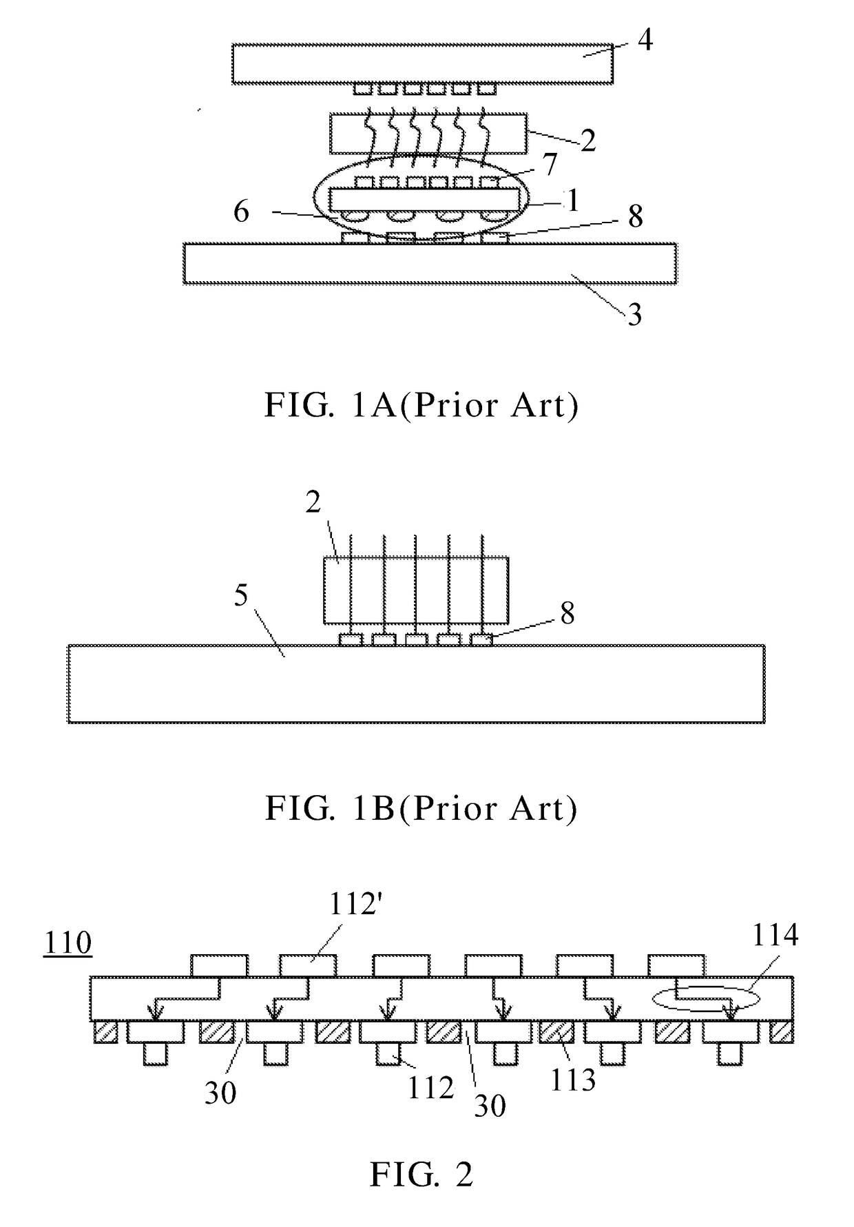 Stack type test interface board assembly and method for manufacturing the same