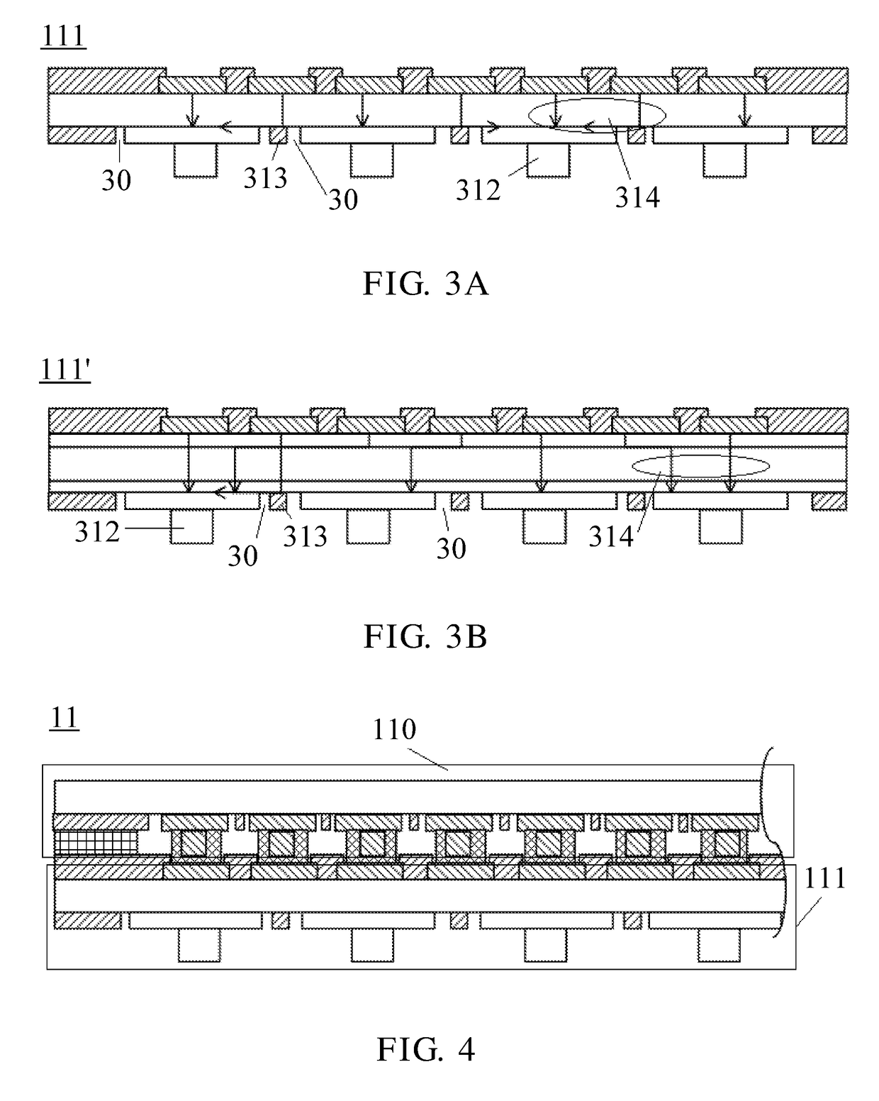 Stack type test interface board assembly and method for manufacturing the same