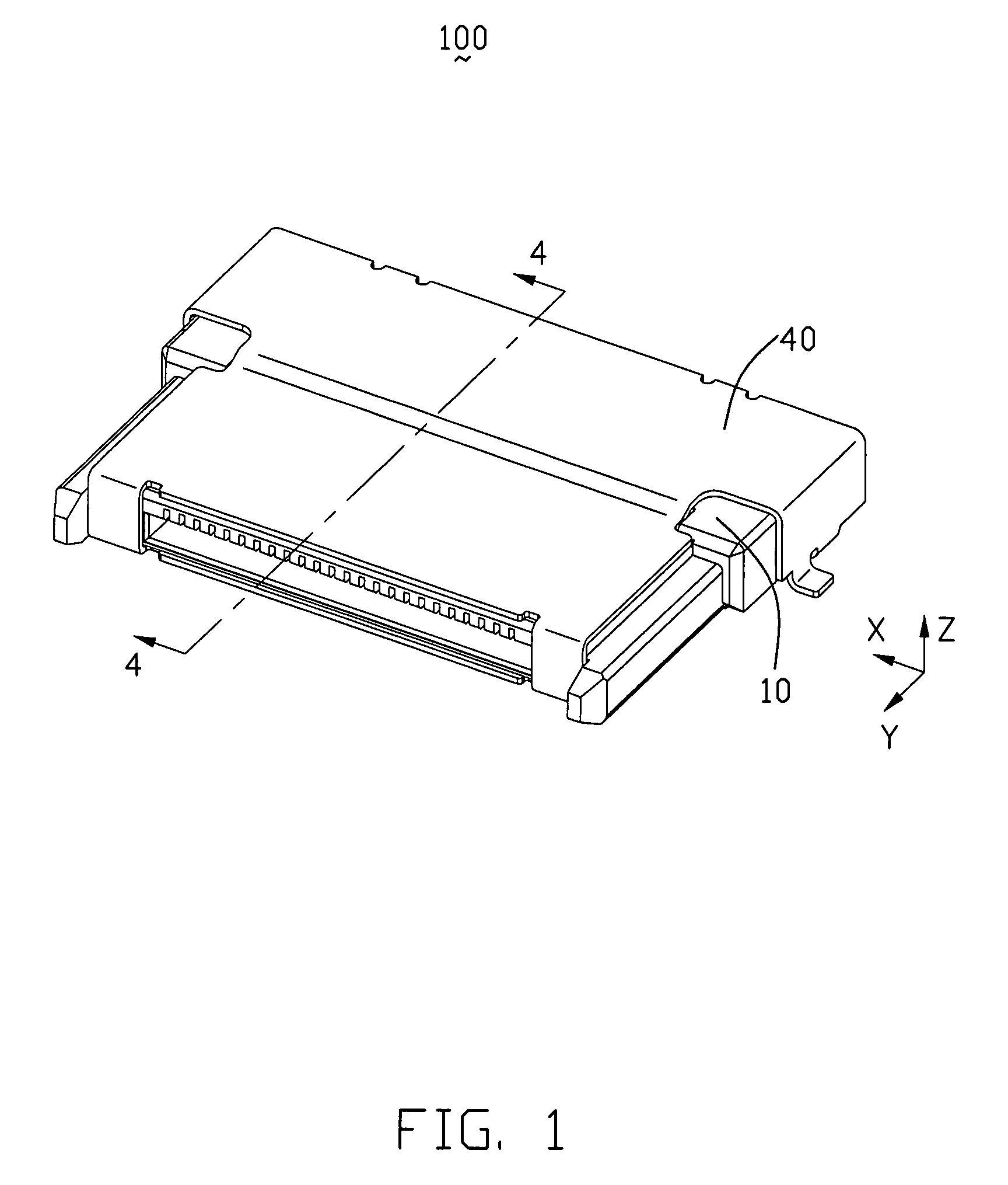 Electrical connector with improved housing