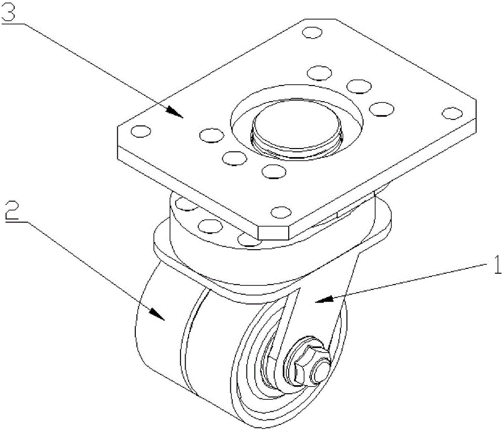 Universal driven wheel for AGV