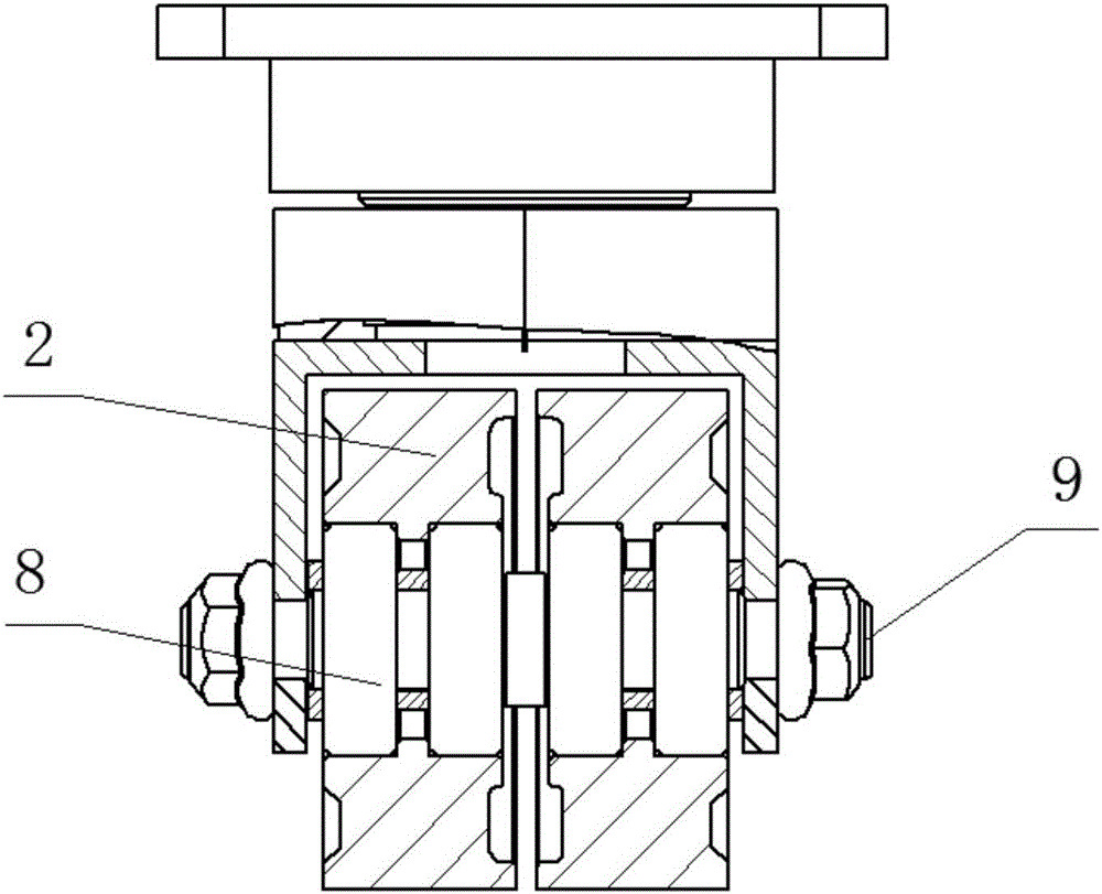 Universal driven wheel for AGV