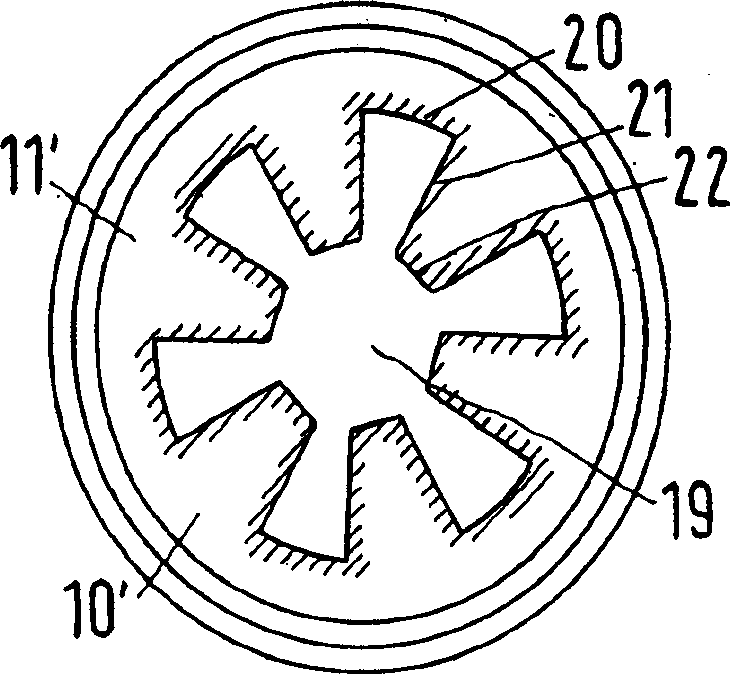 Heating body valve