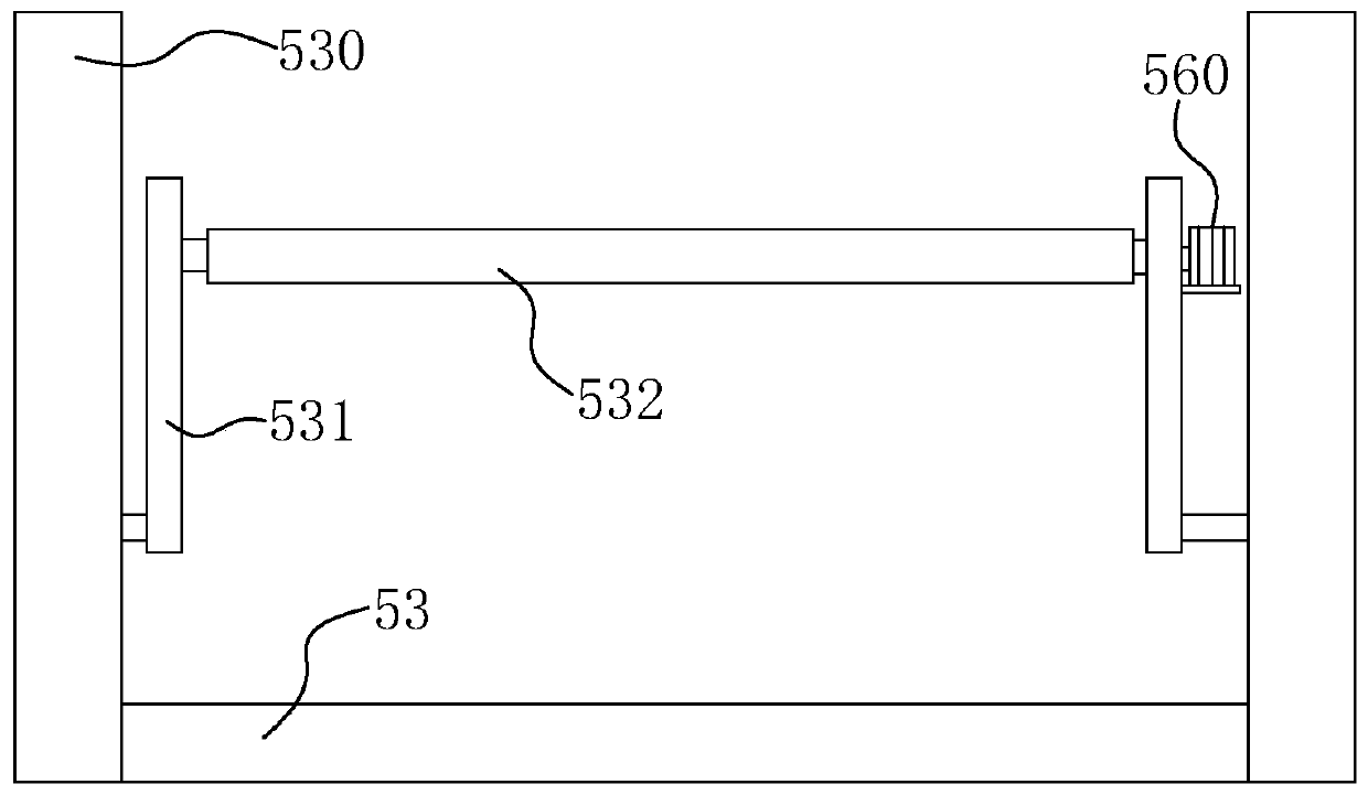 High-air falling prevention device for spraying detection equipment