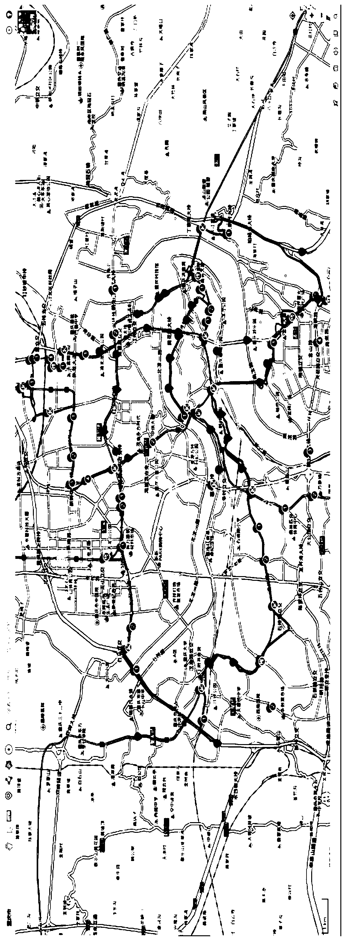 Urban ramp driving condition construction method and application