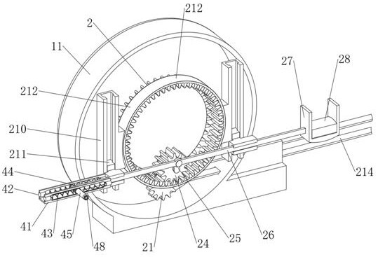 Limb auxiliary supporting device for obstetrics and gynecology department