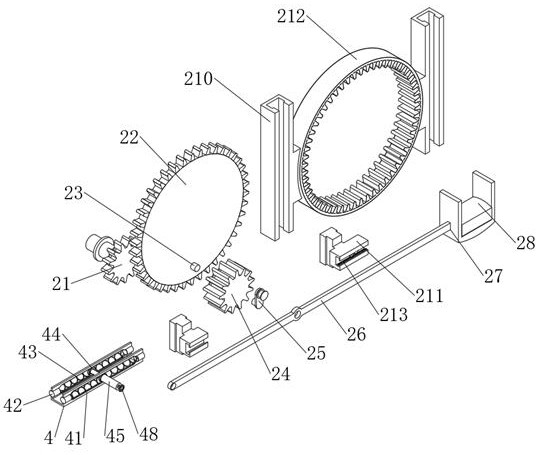 Limb auxiliary supporting device for obstetrics and gynecology department