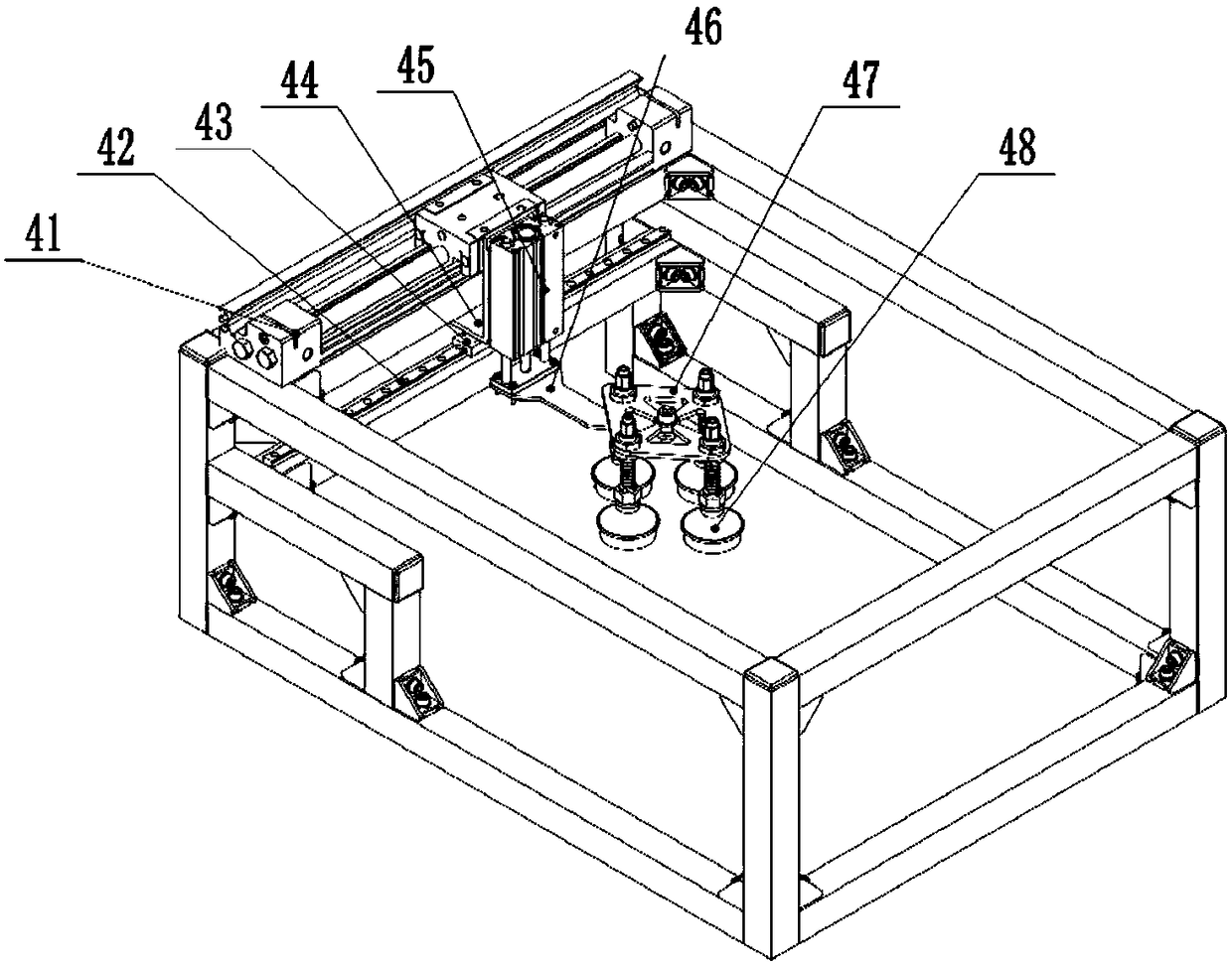 A textile sensor metal comb automatic cleaning machine and method thereof