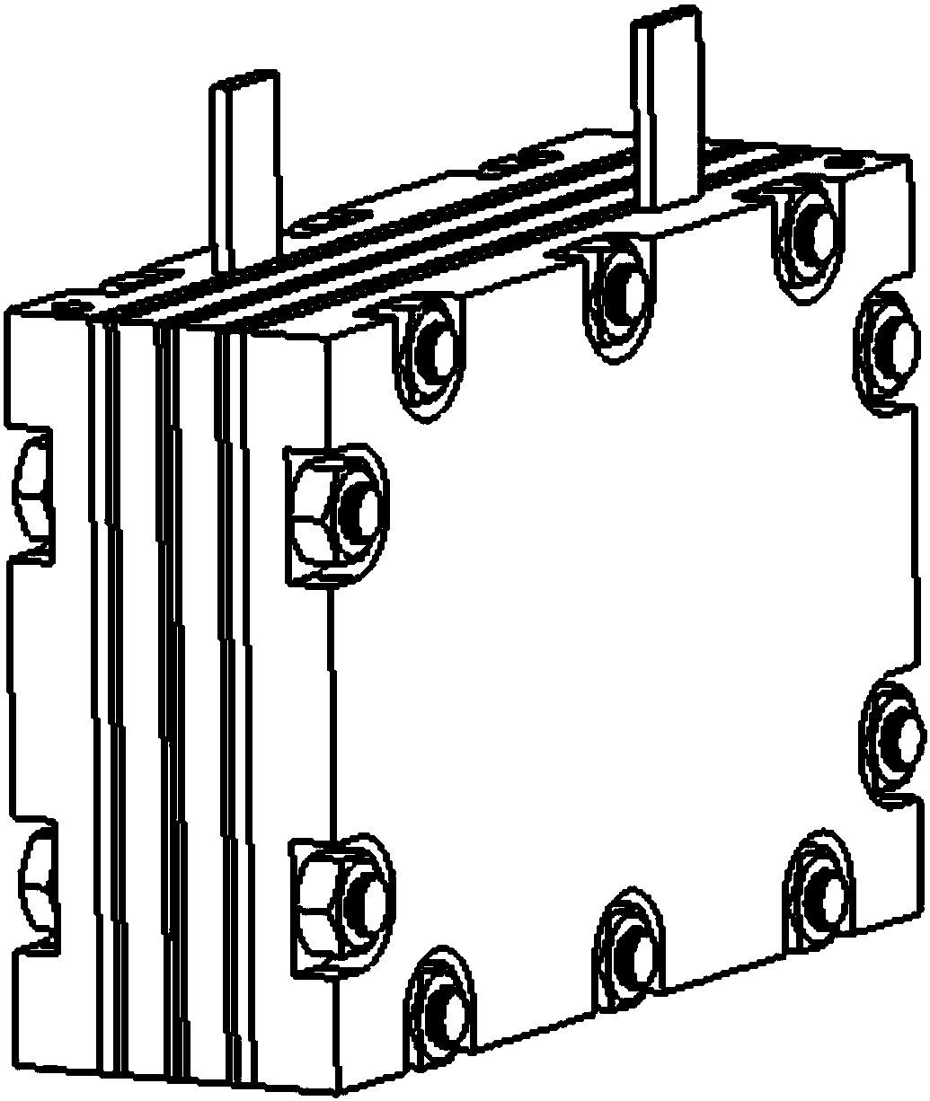 Positive and negative electrodes and high-energy solid-state vanadium battery using positive and negative electrodes