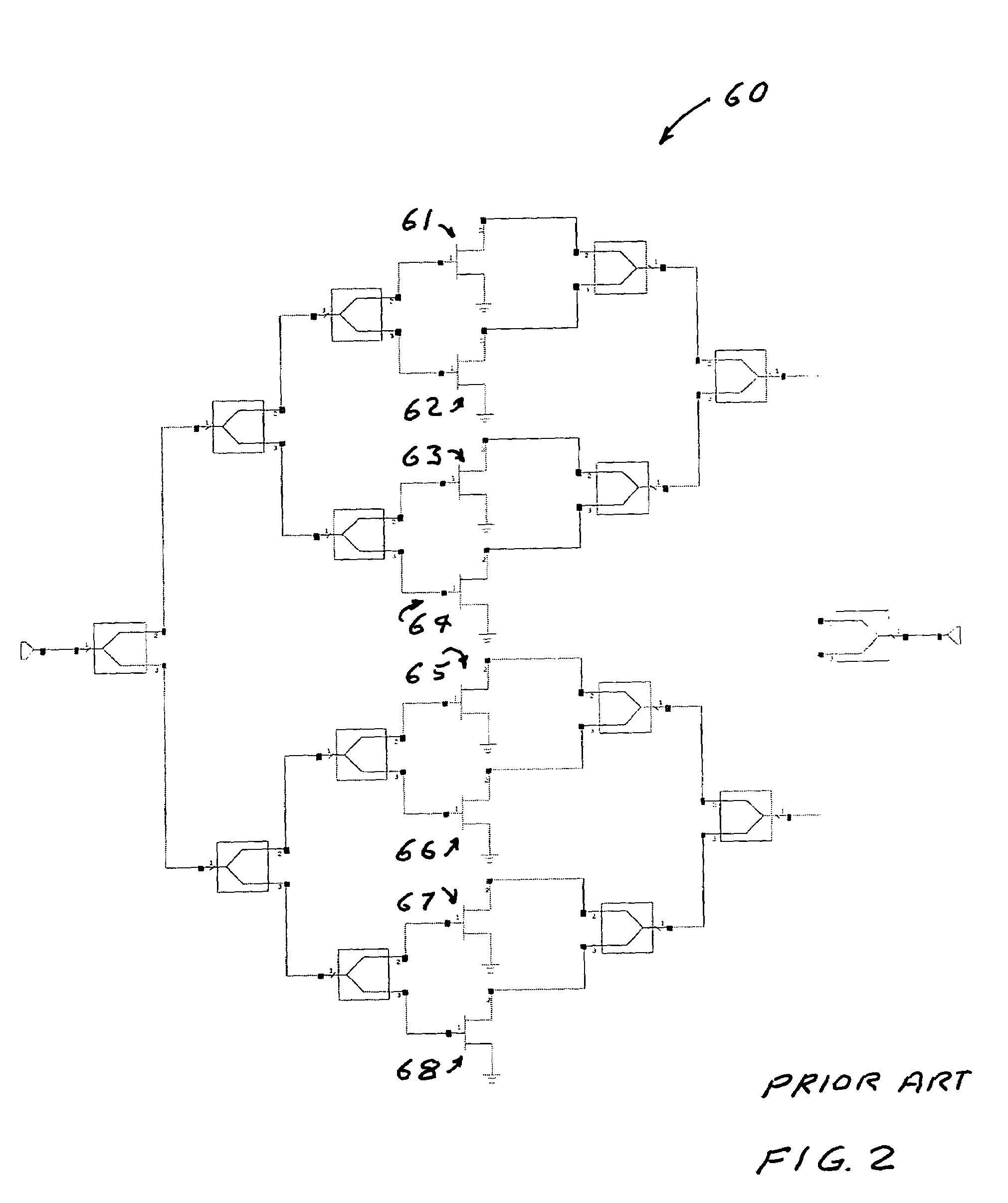 Wide bandwidth, high power amplifier