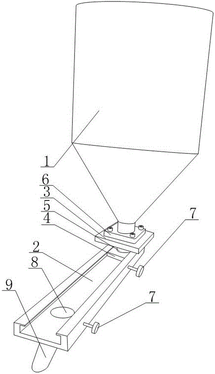 Reloading method of molding plastic extruding machine hopper