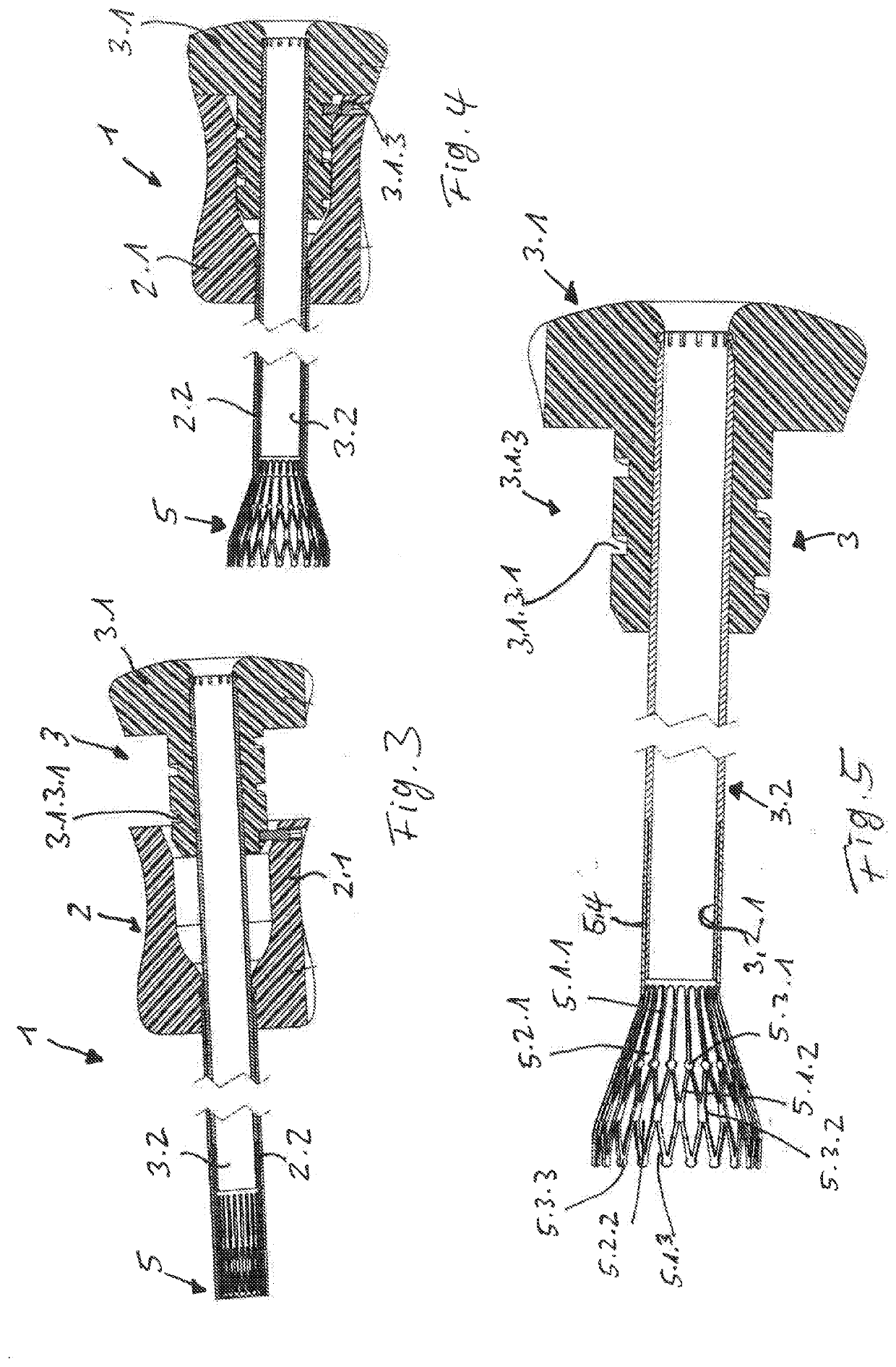 Device for access to the interior of a body