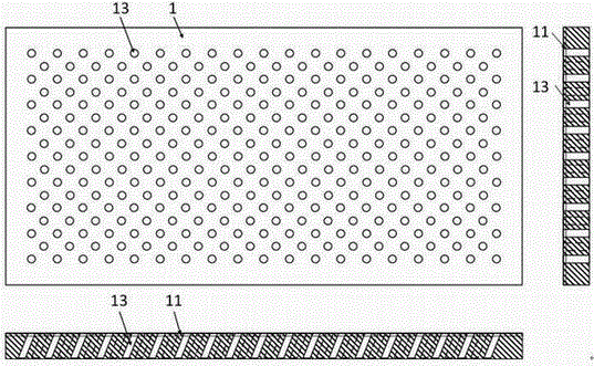 Long-life water permeable plate easy to recover and keep water permeability