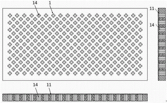 Long-life water permeable plate easy to recover and keep water permeability