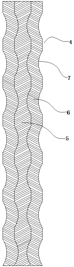 Manufacturing apparatus and manufacturing method of rapidly dewatering fiber for forming web