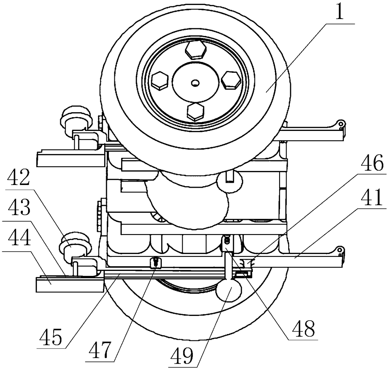 Automobile multifunctional drive axle