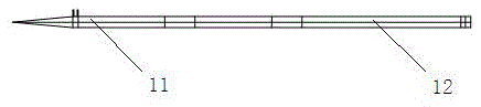 Integrated inner/outer caliper capable of realizing direct reading