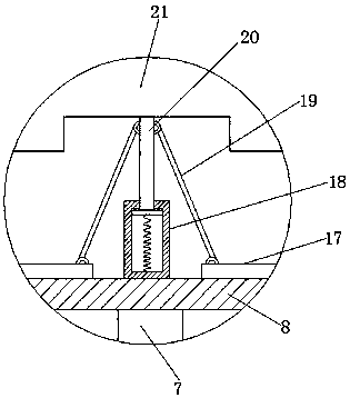 Fire control lifting mechanism with very good stable effect