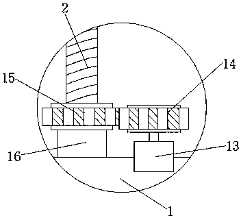 Fire control lifting mechanism with very good stable effect