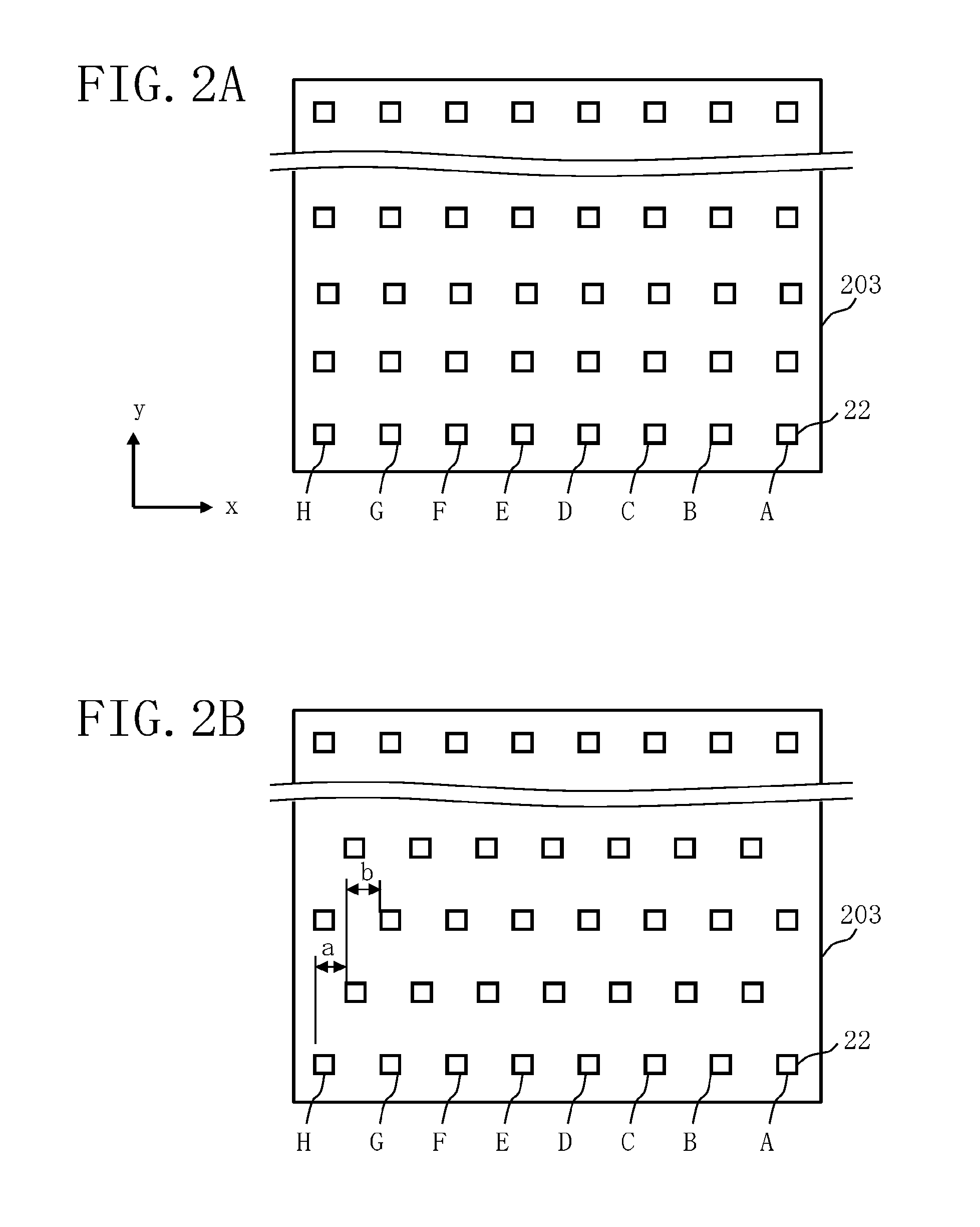 Blanking device for multi charged particle beams, and multi charged particle beam writing apparatus