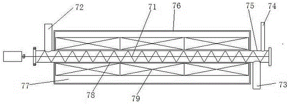 Feeding and discharging system and method for electronic waste pyrolysis