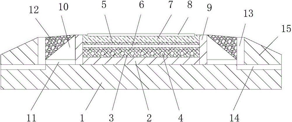 Anti-slip roadbed structure