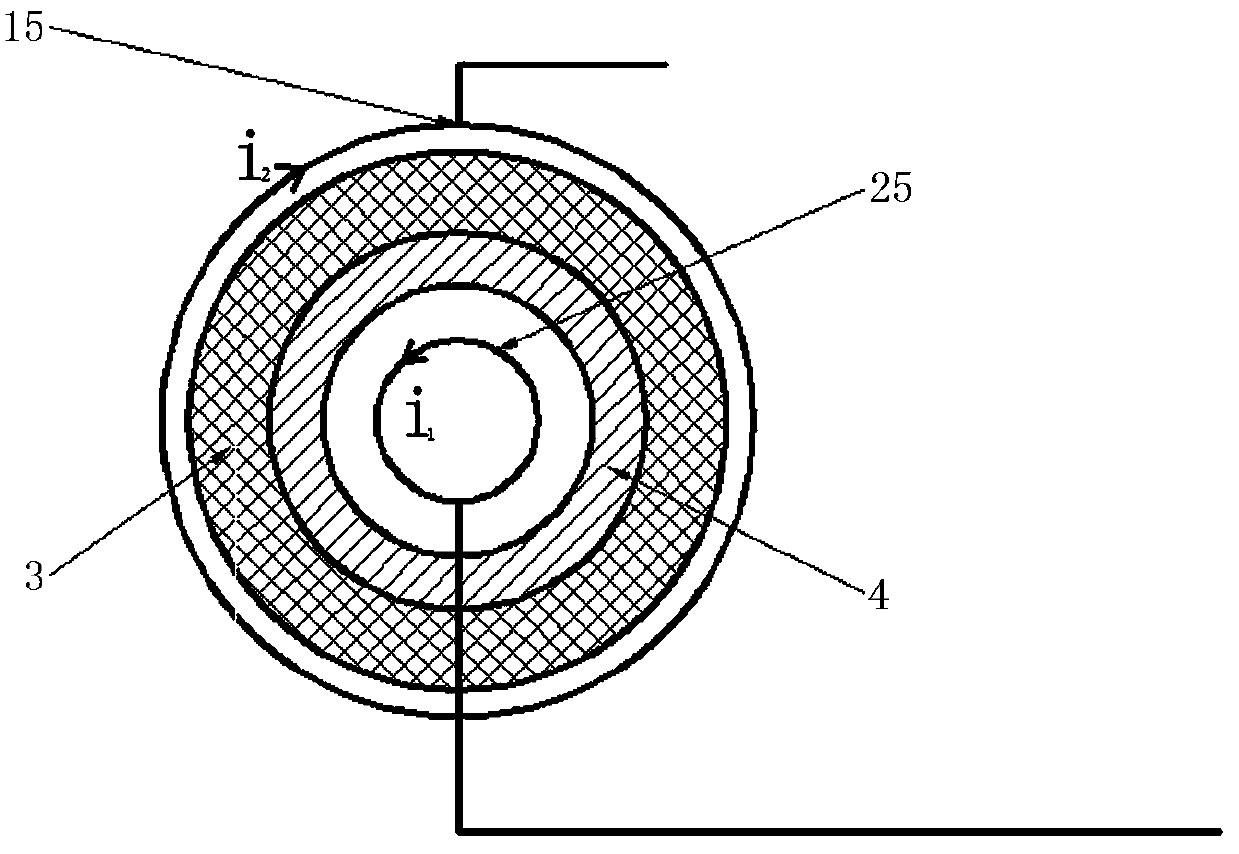 Electromagnetic pulse welding device and working method of metal rubber damping sandwich tube